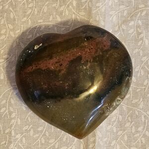 Ocean Jasper Crystal Heart Crystals